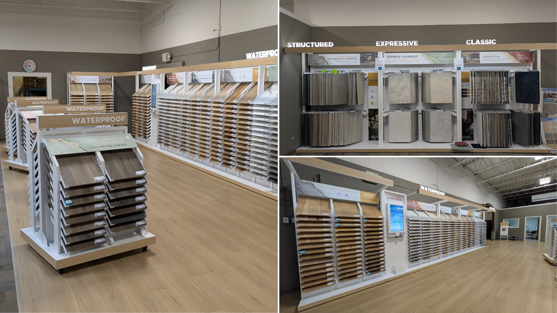 flooring store showroom